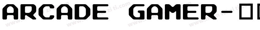 arcade gamer字体转换